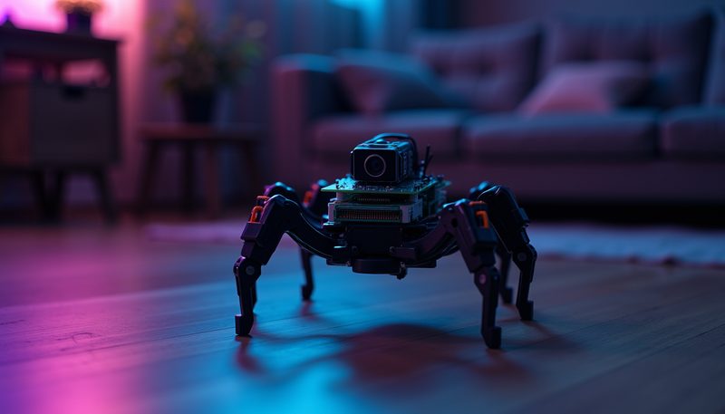 AiRobot hexapod house robot